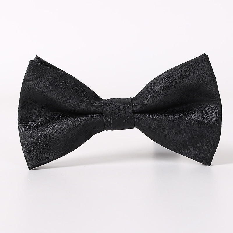 Black Paisley Bow Tie Butterfly 5104994