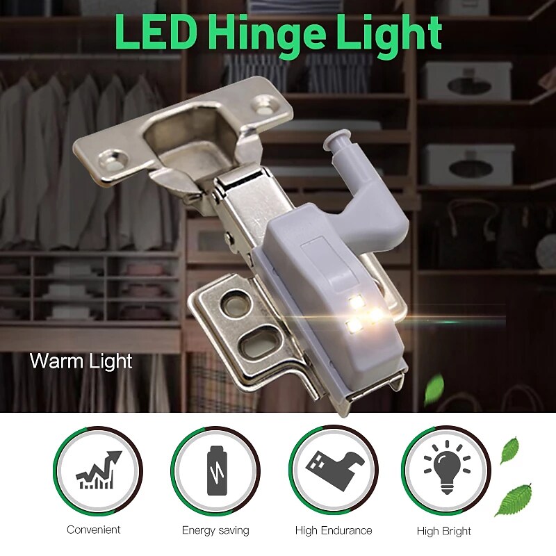 10PCS LED Cabinet Light-Hinge LED Light