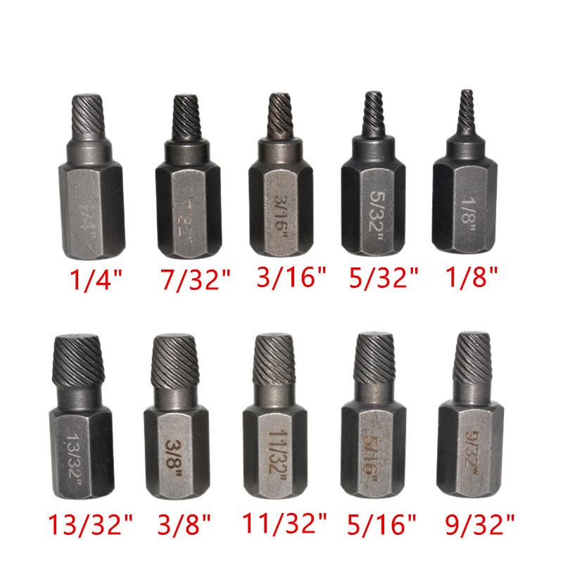 Screw and Bolt Extractor Set