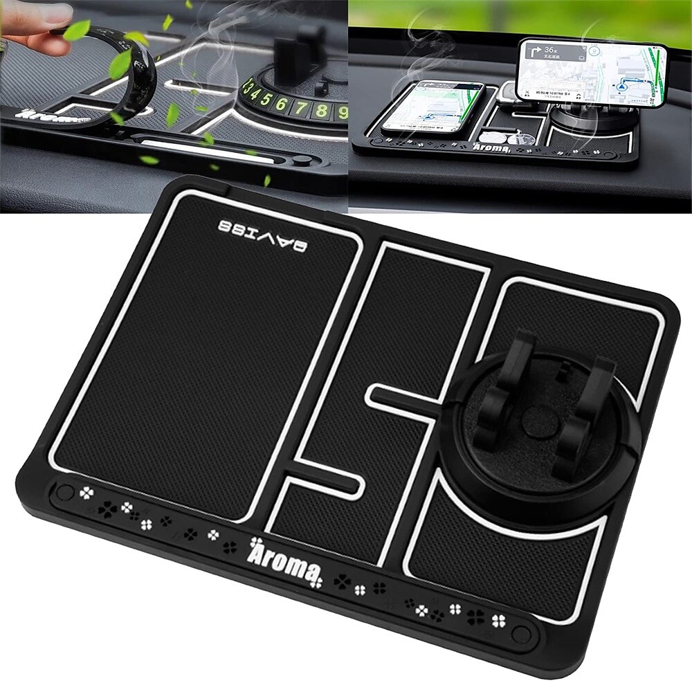 4-in-1 Multifunctional Anti-Skid Car Dashboard Sticky Pad 