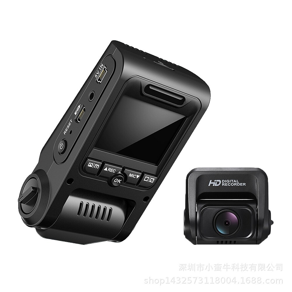 4K Dash Cam Built in GPS Speed Front and Rear