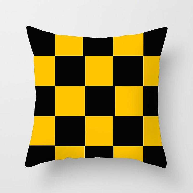 1PC Decorative Abstract Geometric Throw Pillow Cover