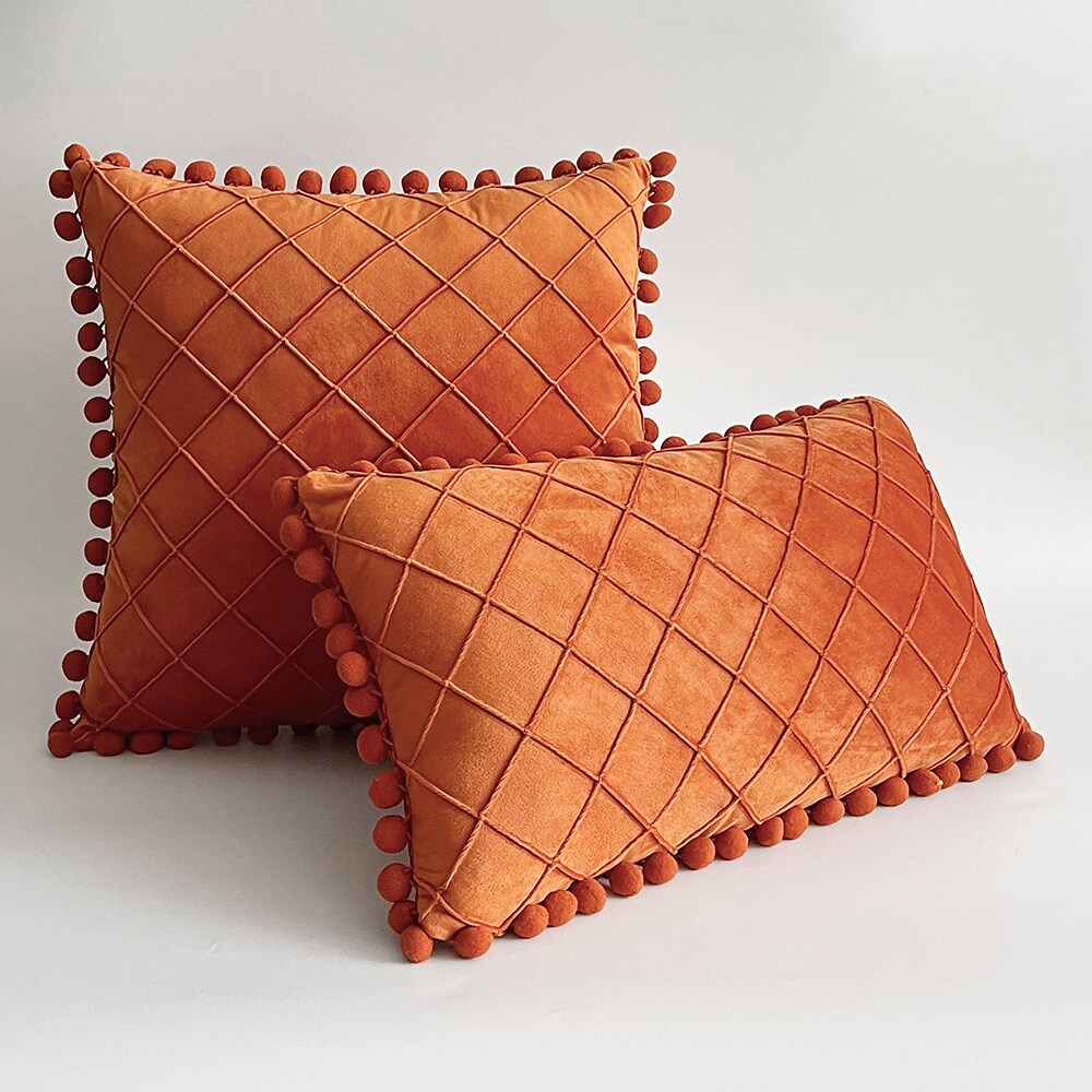 Velvet Cushion Covers Throw Pillow