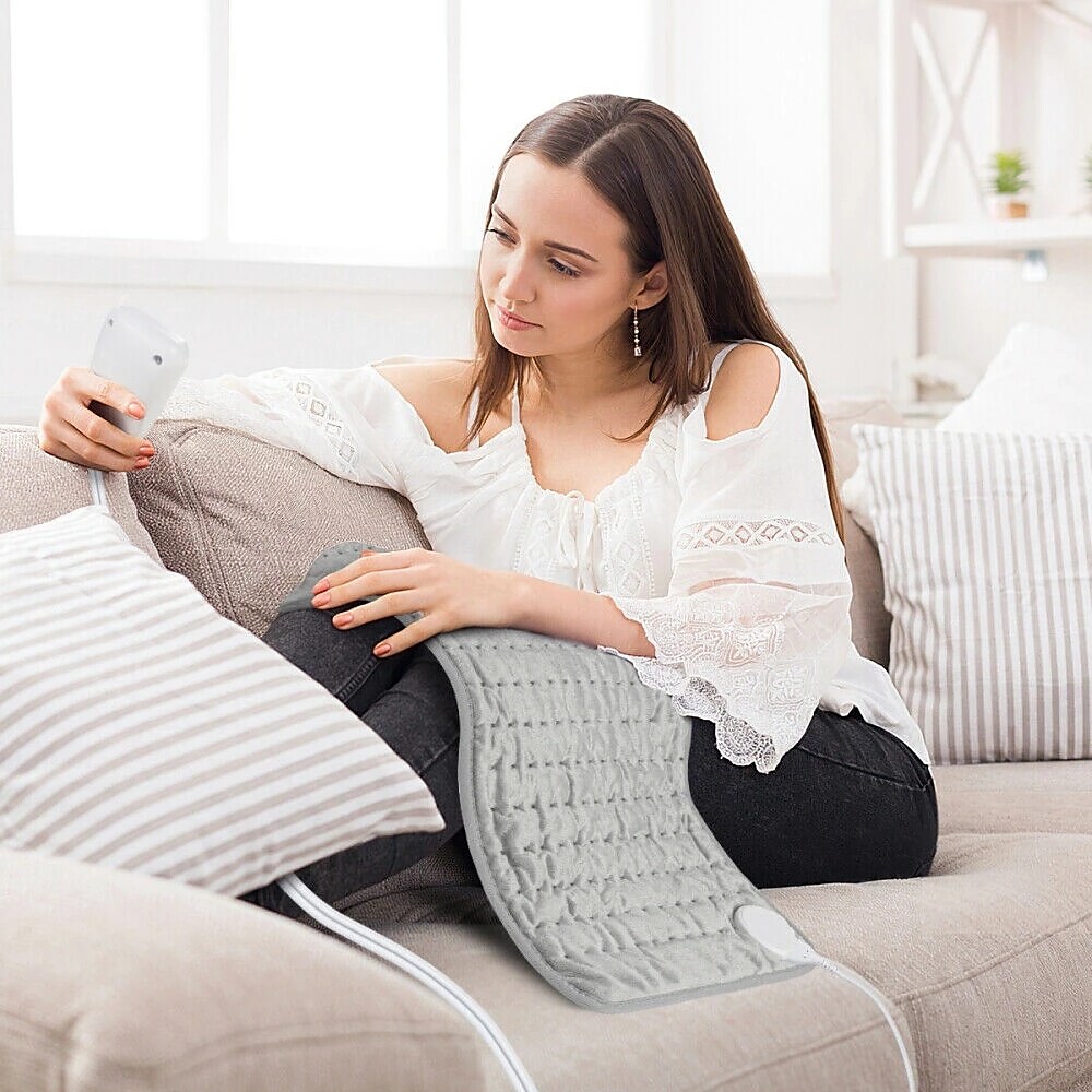 Winter Electric Heating Pad Blanket Timer for Shoulder Neck Back Pain Relief