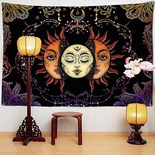 Tarot Divination Wall Tapestry Art Decor