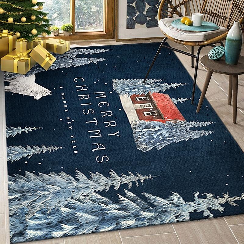 Christmas Festive Floor Mat Carpet Door Mat