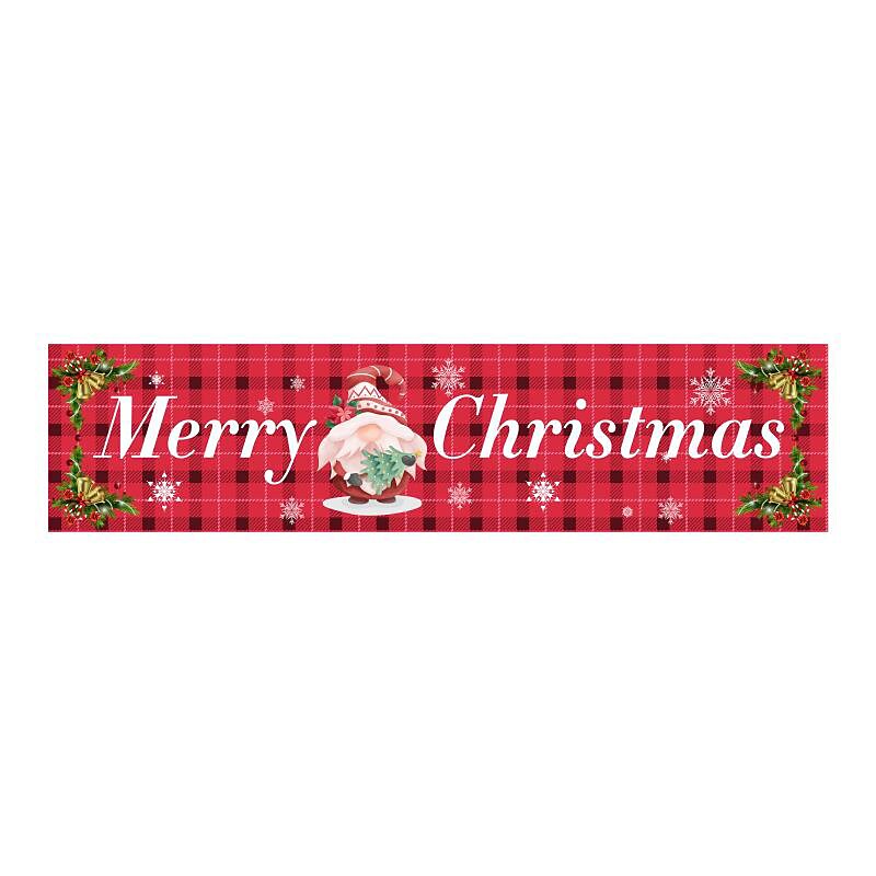 Christmas Banner Merry Christmas Party Decoration Supplies