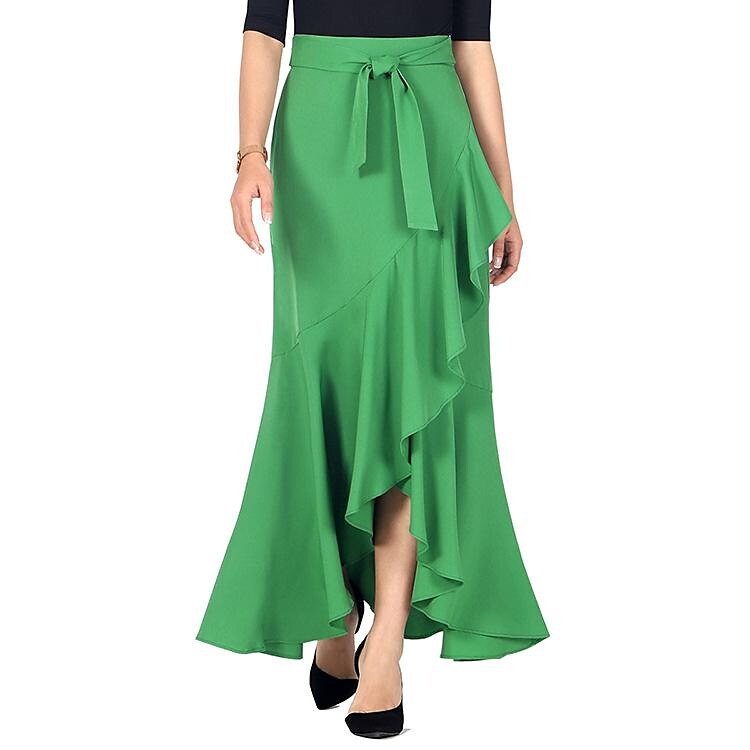 Women's fashion sexy fishtail long skirt
