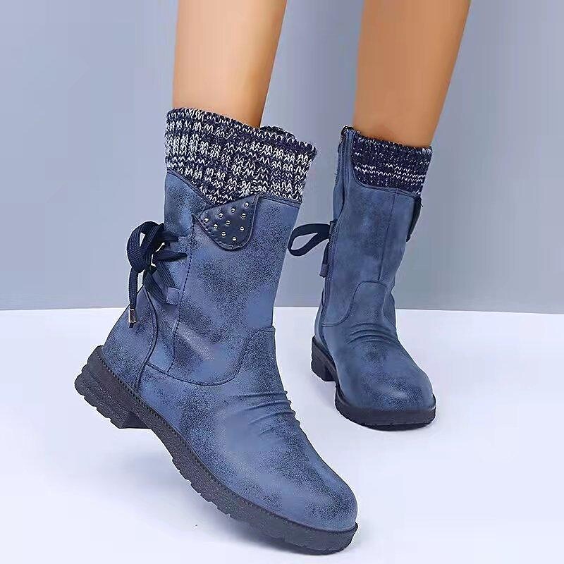 Short wool boots