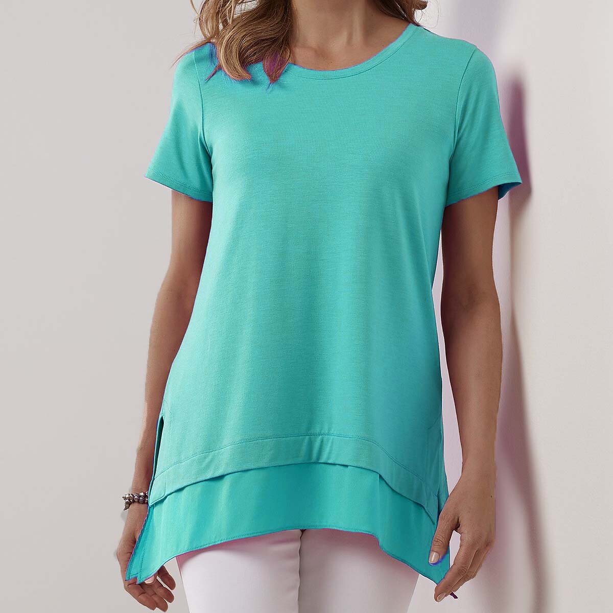 Women's short-sleeved t-shirt loose round neck bottoming shirt