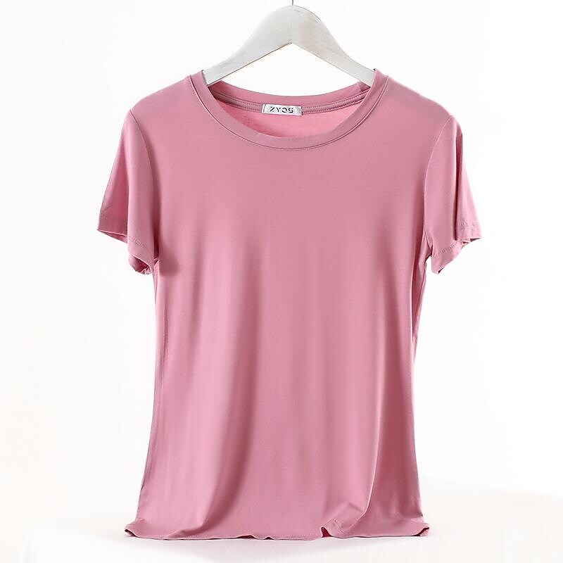 Women's all-match student fashion  loose half-sleeved t-shirt