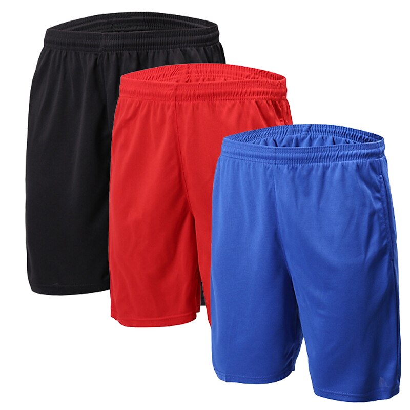 Men's 3 Pack Basketball Shorts Gym Shorts Drawstring Bottoms Athletic Athleisure Breathable Quick Dry Moisture Wicking Fitness Basketball Running Sportswear Activewear